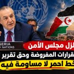 الجزائر تزلزل مجلس الأمن: لا شرعية للقرارات المفروضة … وحق تقرير المصير خط أحمر لا مساومة فيه
