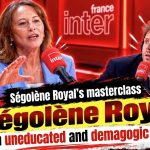 Ségolène Royal’s masterclass on Algeria against an ignorant and demagogic journalist