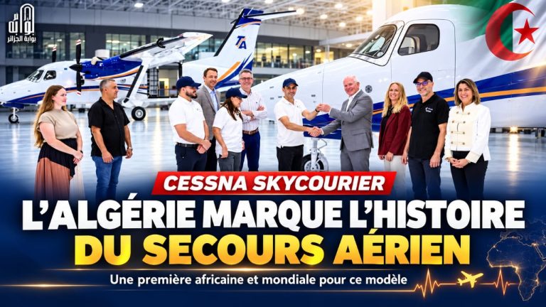 Évacuation médicale : l’Algérie signe une double première avec le « Cessna SkyCourier »