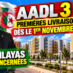 AADL 3 : le grand compte à rebours est lancé ! Cinq wilayas s’apprêtent à recevoir les premiers logements dès le 1er novembre 2026