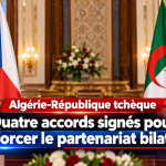 Algérie-République tchèque : quatre accords signés pour renforcer le partenariat bilatéral