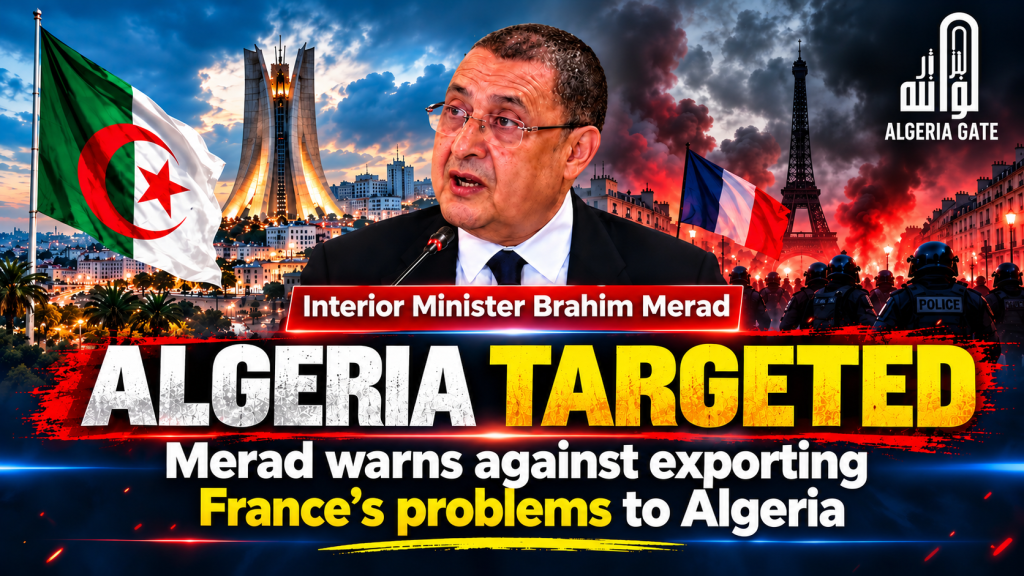 Algeria’s interior minister: Algeria is being targeted
