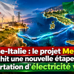 Algérie-Italie : le projet Medlink franchit une nouvelle étape vers l’exportation d’électricité verte