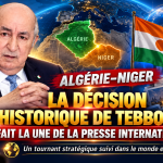Algérie–Niger : la décision historique de Tebboune fait la une de la presse internationale