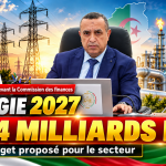 Algérie : 123,4 milliards de dinars pour l’énergie en 2027