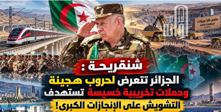 شنقريحة : الجزائر تتعرض لحروب هجينة و حملات تخريبية خسيسة تستهدف التشويش على الإنجازات الكبرى !