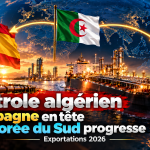 Pétrole algérien : l’Espagne en tête des importateurs, la Corée du Sud en forte progression