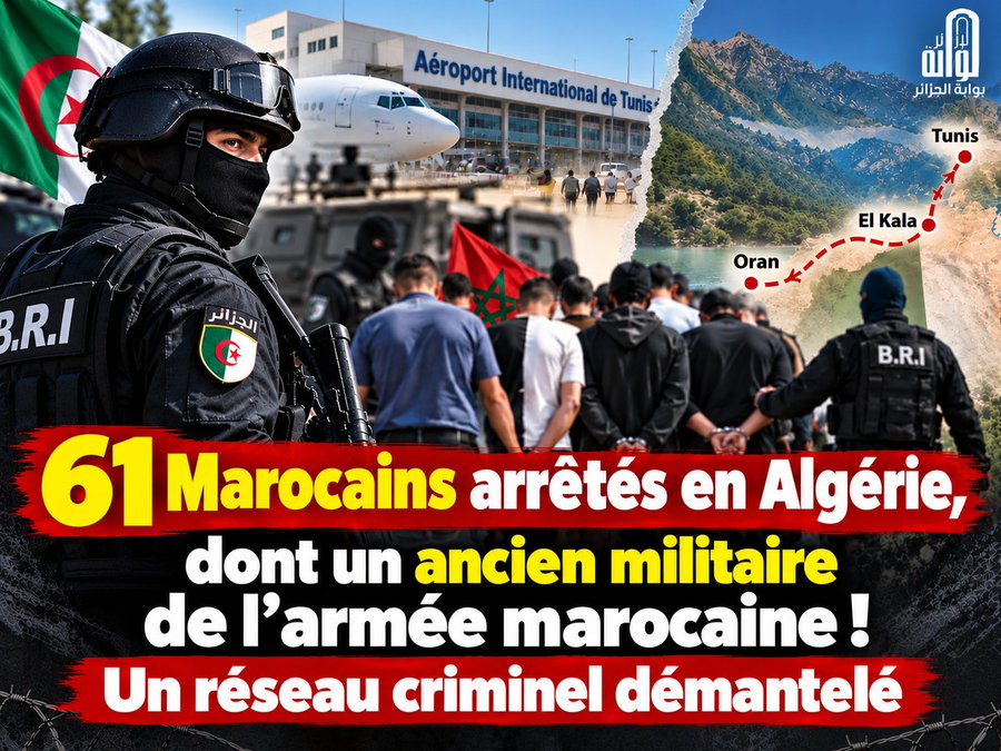 Oran : un réseau de 61 Marocains, dont un ancien militaire, démantelé avant le passage à l&rsquo;acte
