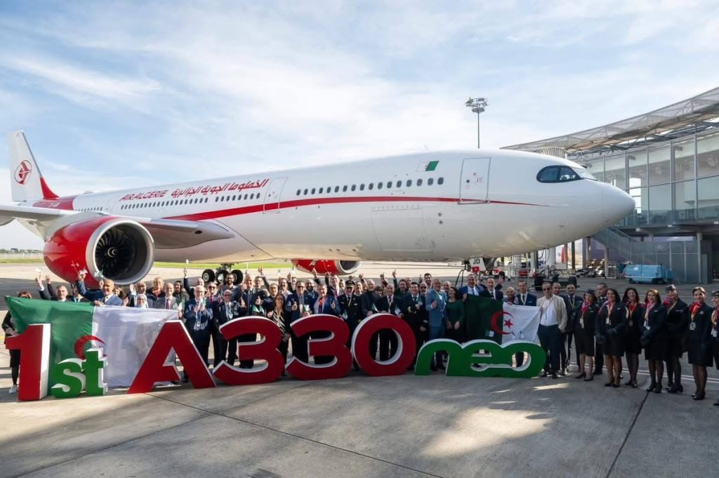 “رأس العافية”.. الخطوط الجوية الجزائرية تتسلم سادس طائرة من طراز “إيرباص A330neo”!