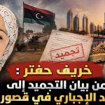 خريف حفتر : من بيان التجميد إلى التقاعد الإجباري في قصور دبي!