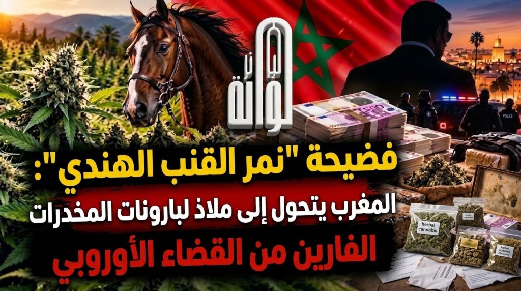 فضيحة “نمر القنب الهندي”: المغرب  يتحول إلى ملاذ لبارونات المخدرات المفرين من القضاء الأوروبي