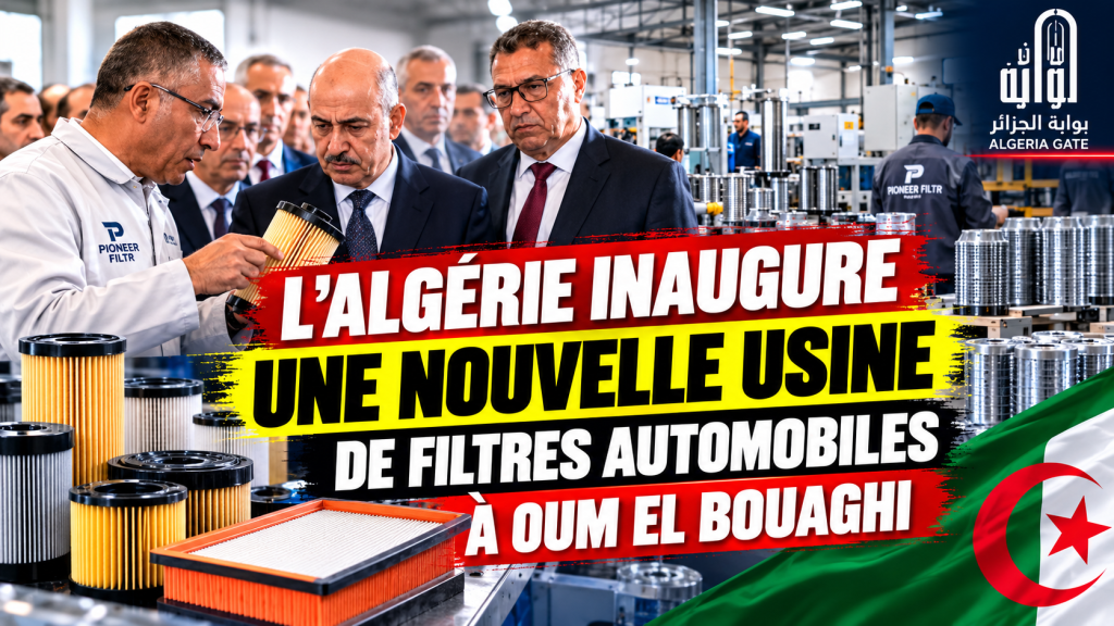 L’Algérie inaugure une usine de fabrication de filtres automobiles à Oum El Bouaghi