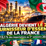 l’Algérie devient le deuxième fournisseur d’essence de la France en 2026