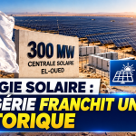 Énergie solaire : l’Algérie franchit un cap historique avec la plus grande centrale du pays