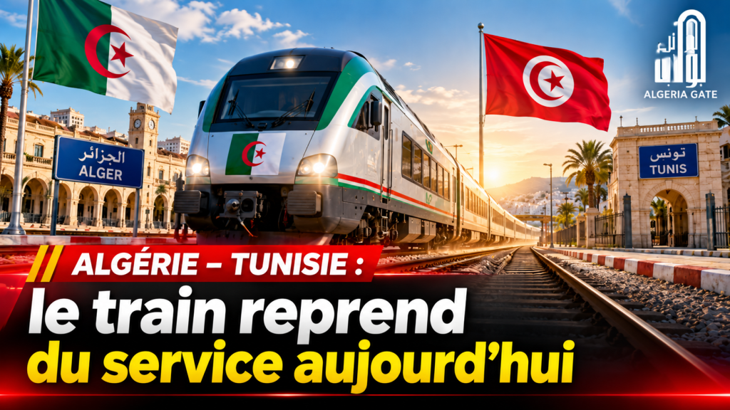 Algérie – Tunisie : le train reprend du service aujourd’hui
