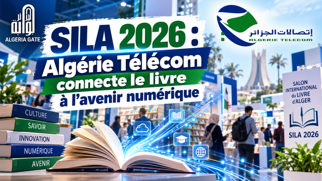 SILA 2026 : Algérie Télécom connecte le livre à l’avenir numérique