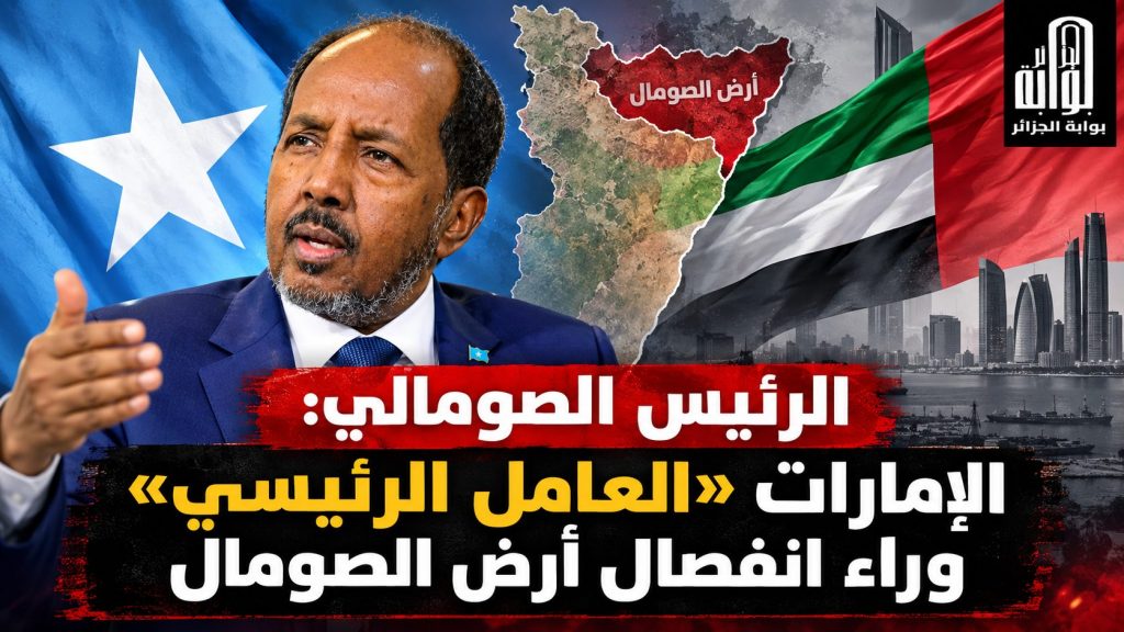 الرئيس الصومالي: الإمارات «العامل الرئيسي» وراء انفصال أرض الصومال