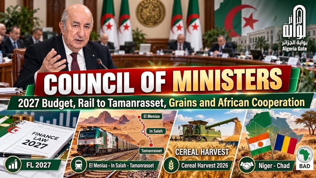 President Tebboune Orders Salary Increases in Algeria’s 2027 Budget, Rules Out New Taxes on Citizens