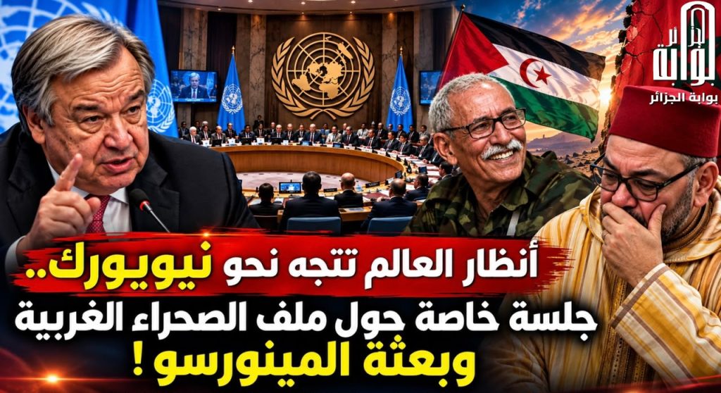 أنظار العالم تتجه نحو نيويورك.. جلسة خاصة حول ملف الصحراء الغربية وبعثة المينورسو!