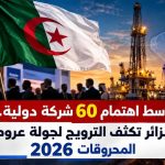وسط اهتمام 60 شركة دولية.. الجزائر تكثّف الترويج لجولة عروض المحروقات 2026