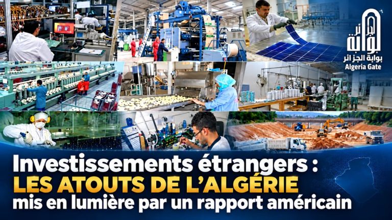 Investissements Étrangers: les atouts de l&rsquo;Algérie mise en lumière par un rapport américain