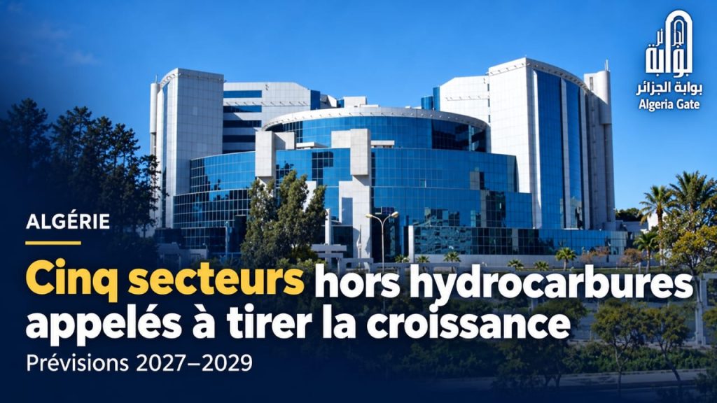 Algérie : cinq secteurs clés pour relancer la croissance hors hydrocarbures