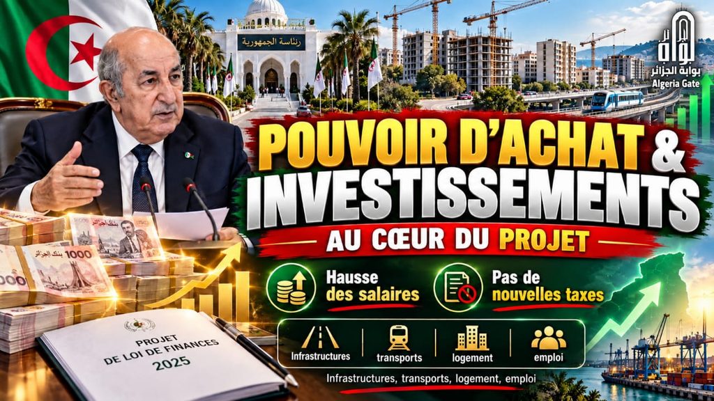 Algérie: 148 milliards de dollars , l’Algérie s’apprête à adopter un budget record, sans précédent depuis son indépendance !