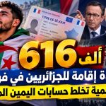 616 ألف شهادة إقامة للجزائريين في فرنسا.. أرقام رسمية تخلط حسابات اليمين المتطرف!