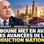 Carburant importation et médicaments Tebboune met en avant les avances de la production nationale