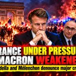 France under pressure: Macron weakened as Bardella and Mélenchon denounce major crisis!