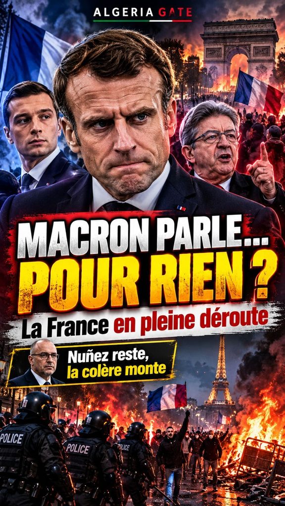 France sous tension : Macron fragilisé, Bardella et Mélenchon dénoncent une crise majeure !