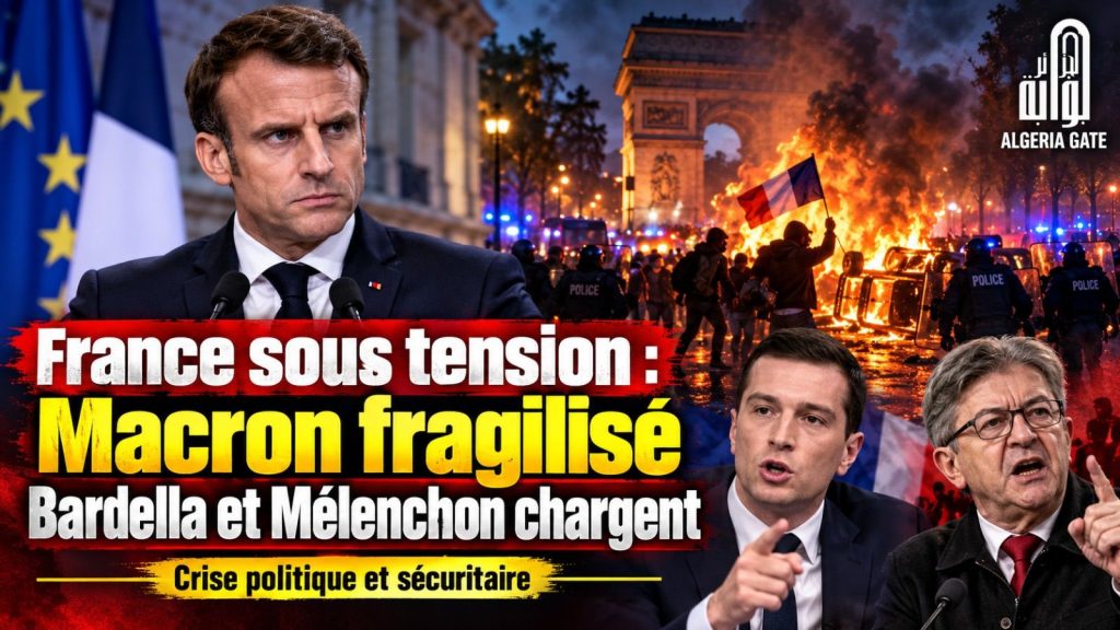 France sous tension : Macron fragilisé, Bardella et Mélenchon dénoncent une crise majeure !