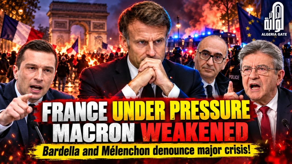 France under pressure: Macron weakened as Bardella and Mélenchon denounce major crisis!