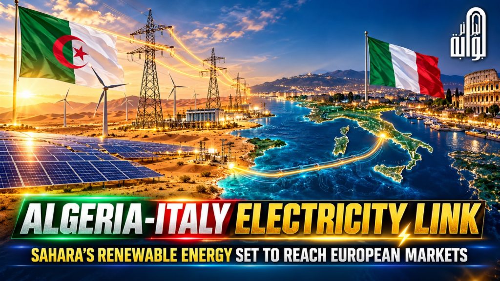 Algeria-Italy electricity link: Sahara’s renewable energy set to reach european markets