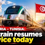 Algeria–Tunisia train service resumes today