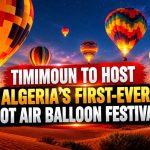 Timimoun to host Algeria’s first-ever Hot Air Balloon Festival