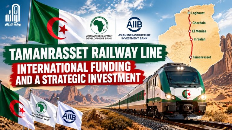 Tamanrasset railway line: International funding, strategic investment