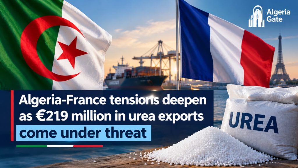Algeria-France tensions deepen as €219 million in urea exports come under threat