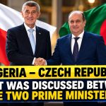 Algeria and Czech Republic seek to strengthen economic and strategic partnership