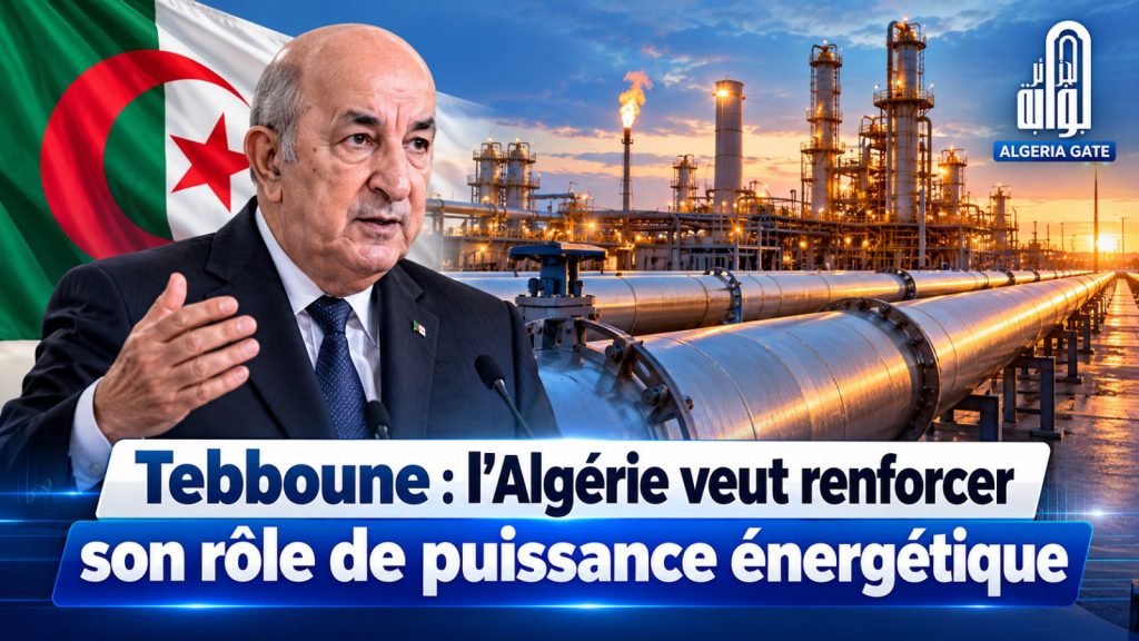 Tebboune : l’Algérie veut renforcer son rôle de puissance énergétique