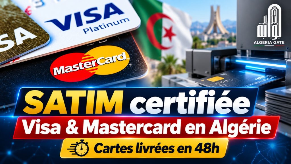 Visa et Mastercard en 48 heures : l’Algérie franchit un cap majeur dans les services bancaires