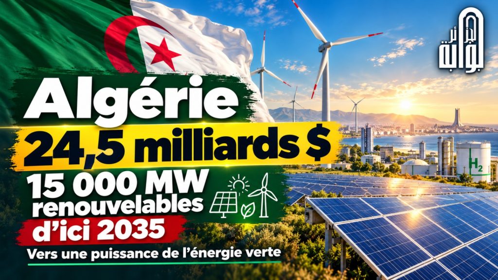 L’Algérie investit 24,5 milliards de dollars pour devenir une puissance des énergies renouvelables d’ici 2035