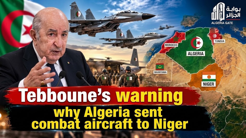 President Tebboune’s warning: why Algeria sent combat aircraft to Niger