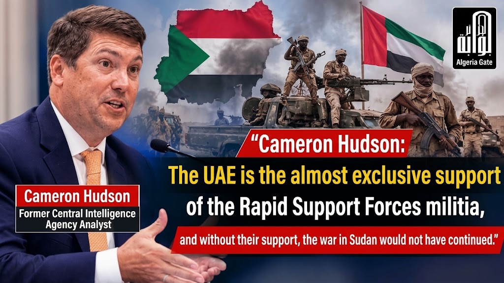 Cameron Hudson: UAE is virtually the sole backer of the RSF..without its support the war in Sudan would not continue