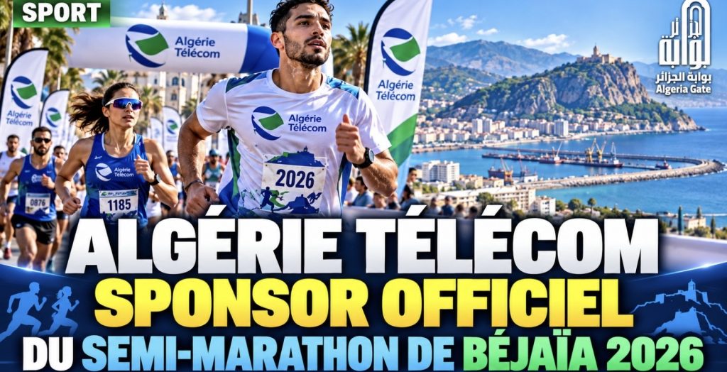 Algérie Télécom, sponsor officiel de la 20ᵉ édition du semi-marathon de Béjaïa 2026