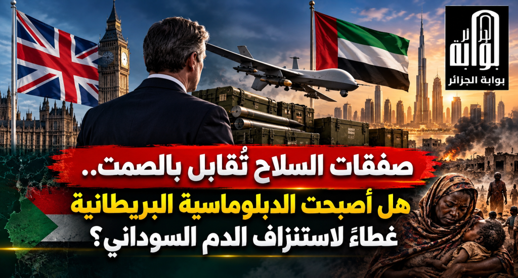 صفقات السلاح تُقابل بالصمت.. هل أصبحت الدبلوماسية البريطانية غطاءً لاستنزاف الدم السوداني؟