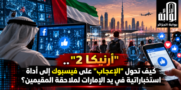 “أرنيكا 2”.. كيف تحول “الإعجاب” على فيسبوك إلى أداة استخباراتية في يد الإمارات لملاحقة المقيمين؟