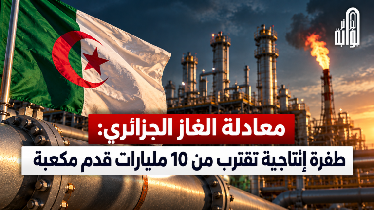 معادلة الغاز الجزائري: طفرة إنتاجية تقترب من 10 مليارات قدم مكعبة