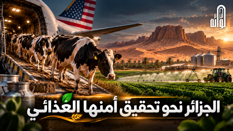 آلاف الأبقار الأمريكية تعبر الأطلسي .. الجزائر تستعد لثورة في إنتاج الحليب