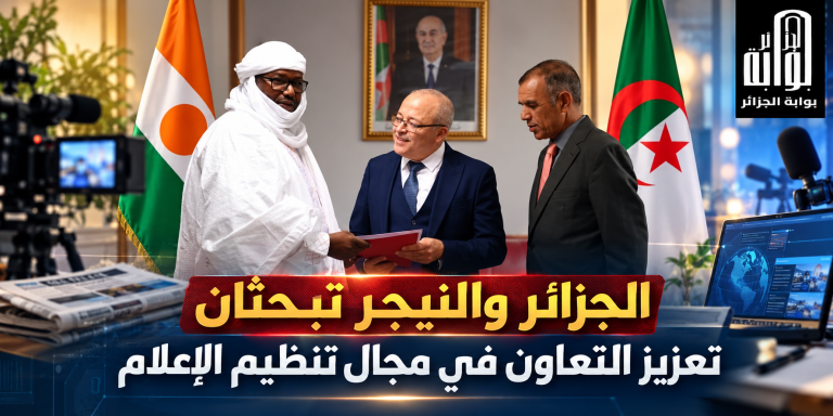 الجزائر والنيجر تبحثان تعزيز التعاون في مجال تنظيم الإعلام